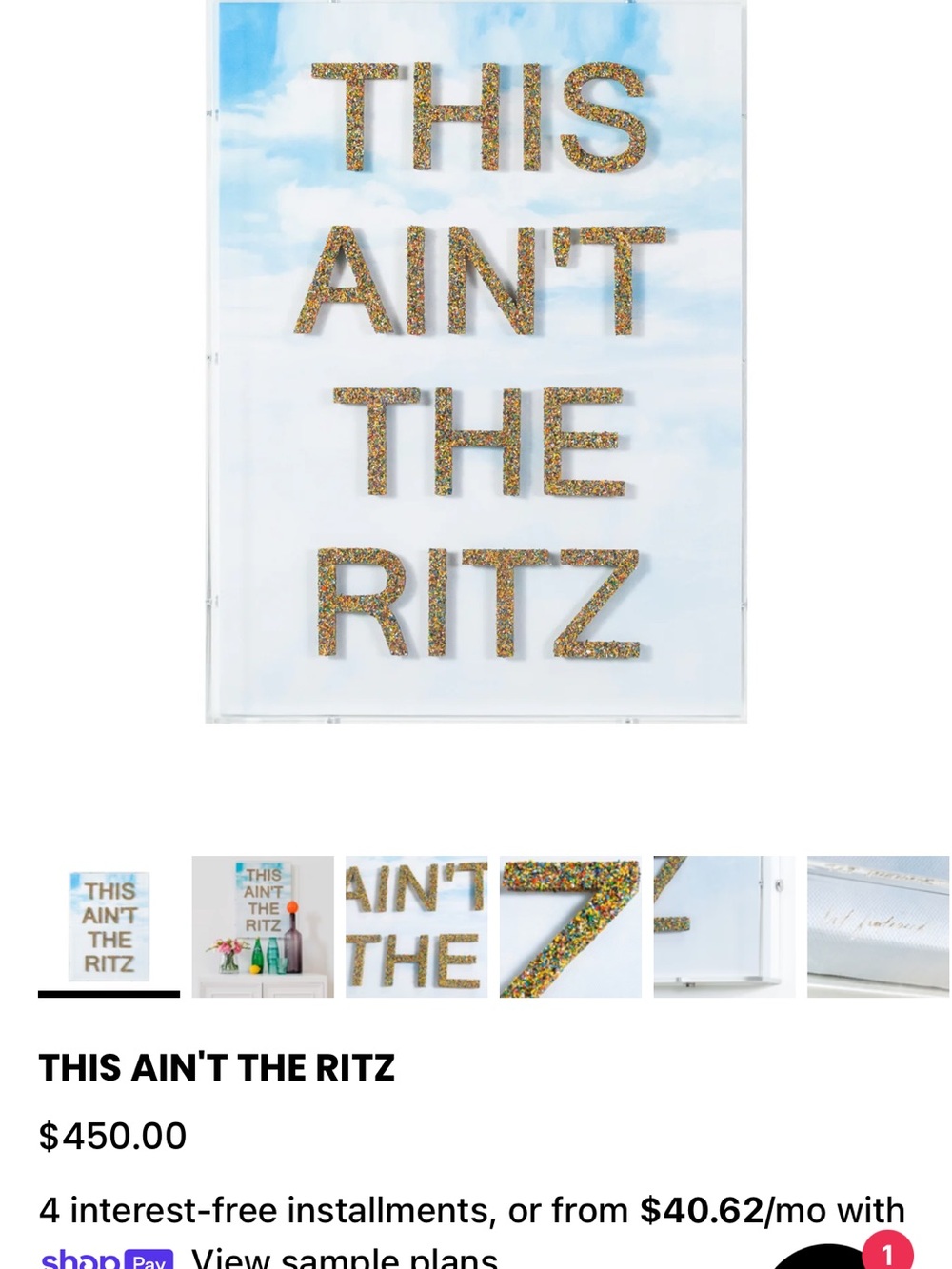 This Ain't The Ritz Scout Design Studio Art